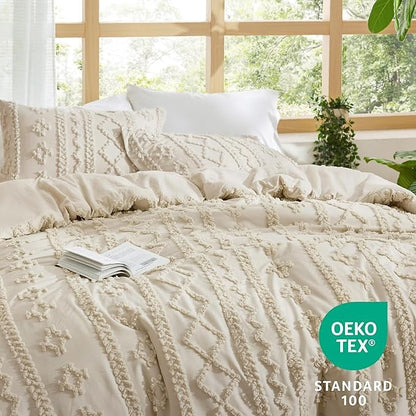 WANDERLLY - BOHO DELUXE TUFTED DECORATIVE COMFORTER SET