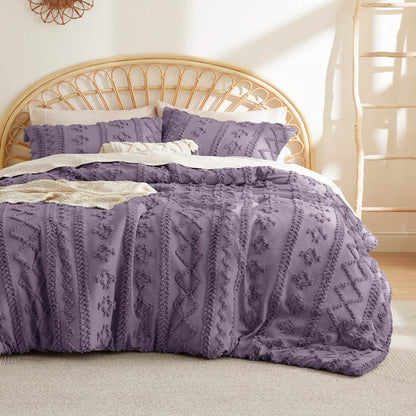 WANDERLLY - BOHO DELUXE TUFTED DECORATIVE COMFORTER SET